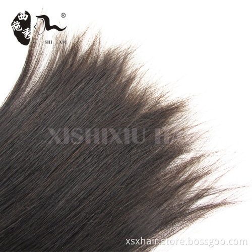 Wholesale price tangle free and shedding free Can be dyed virgin unprocessed virgin non remy indian hair